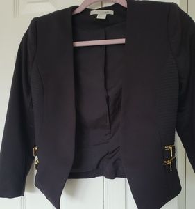 H&M Open blazer zipper